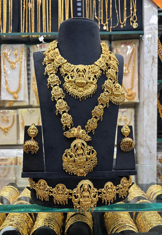 Lakshmi Dollar Antique Bridal Set