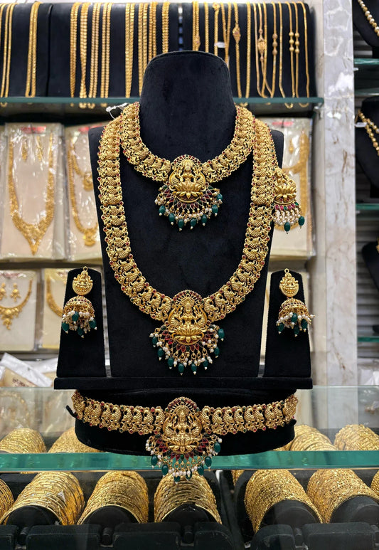 Lakshmi & Green Beast Bridal Set