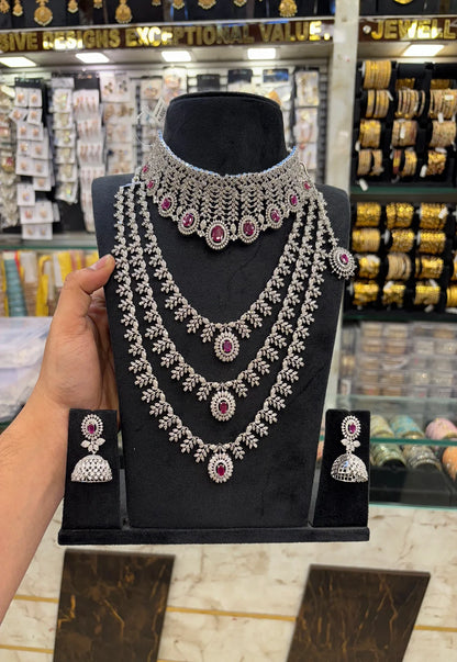 Nayantara Inspire A.D Pink Stone Set