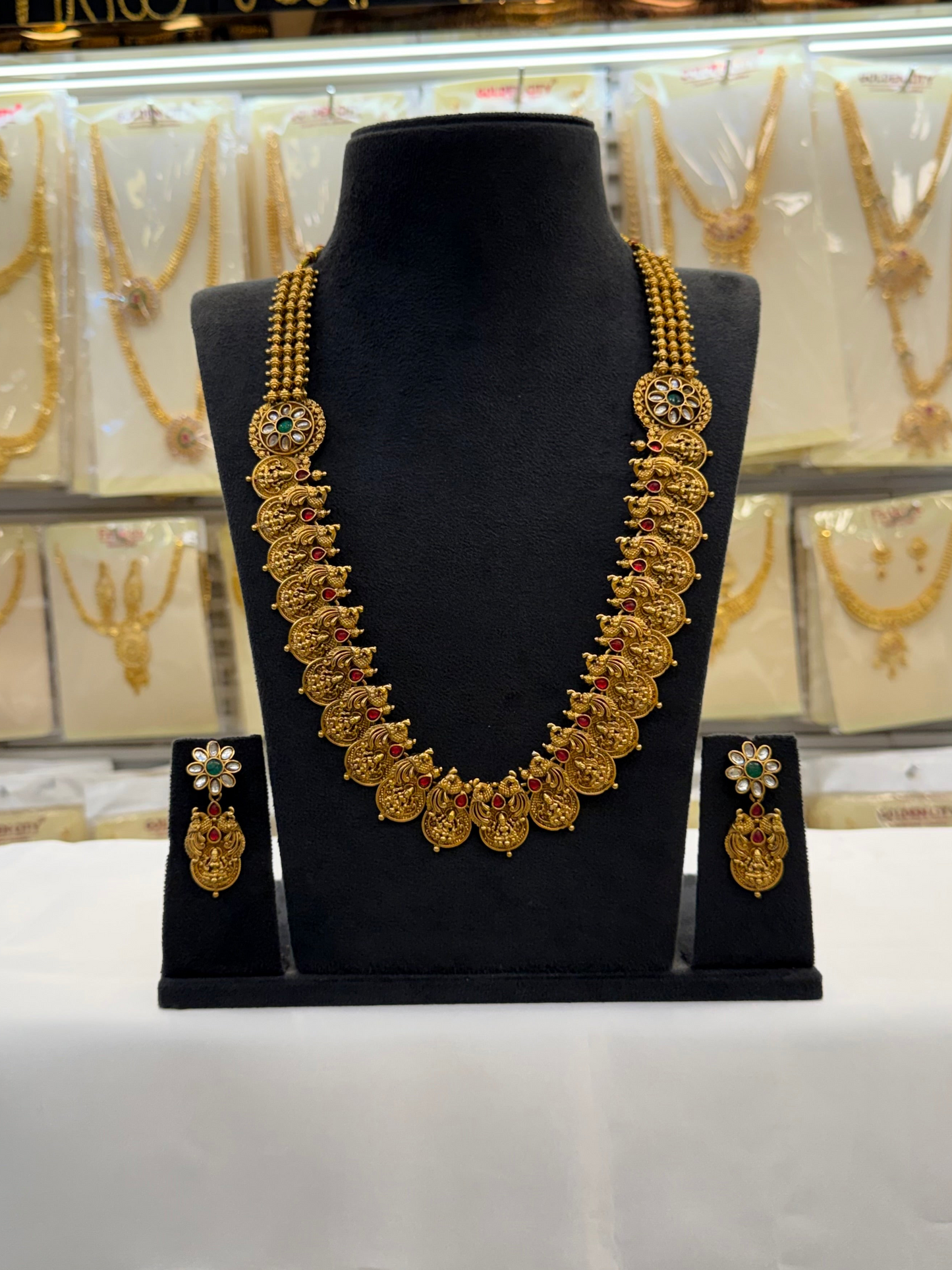 Traditional Antique Kasimalai Haram