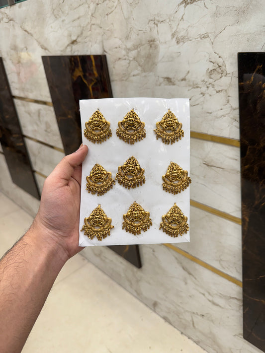 Antique Lakshmi  Jada Bila 9 Pcs set