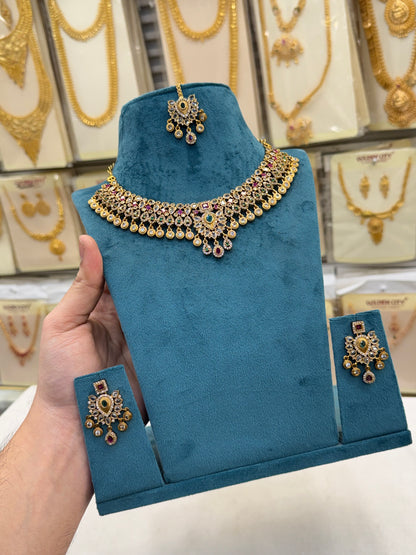 Ruby Stone  Necklace