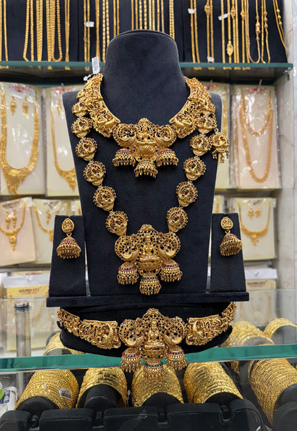 Antique Deep Work Bridal Set