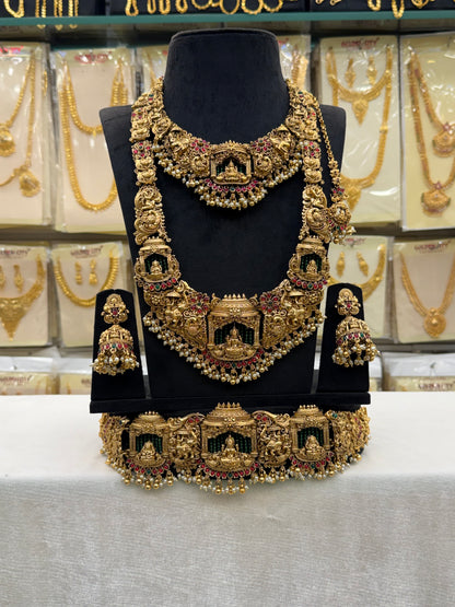 Classic Antique Heavy Bridal Set