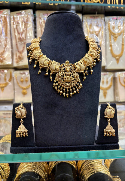 Nagas Work Gold Work Necklace