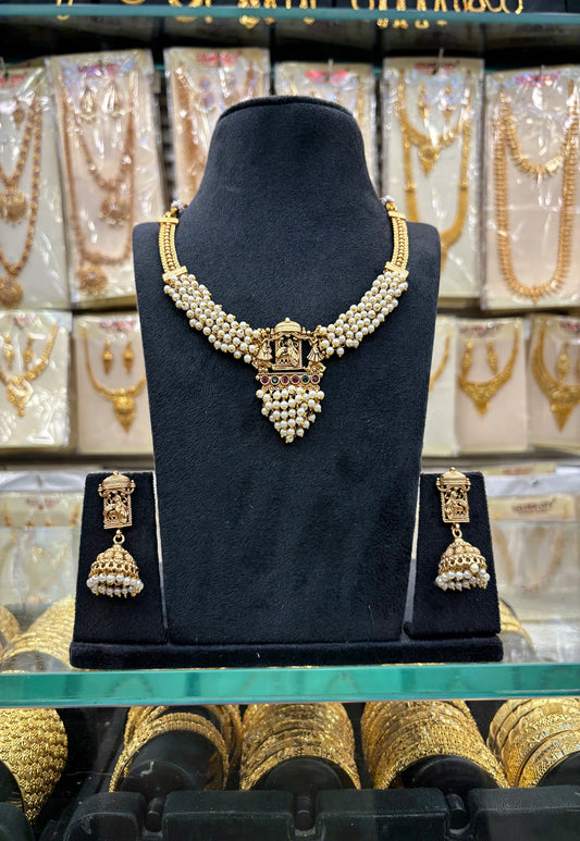 Pearl Work Premium Necklace