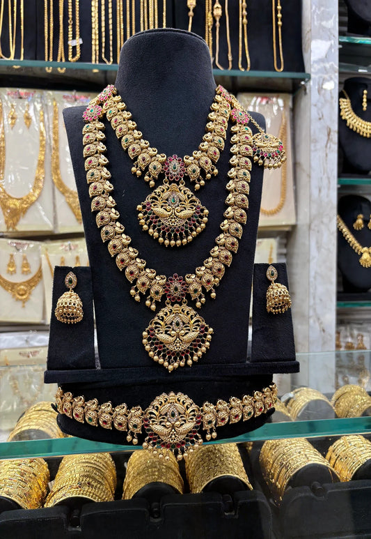 Antique Kerala Design Bridal Set