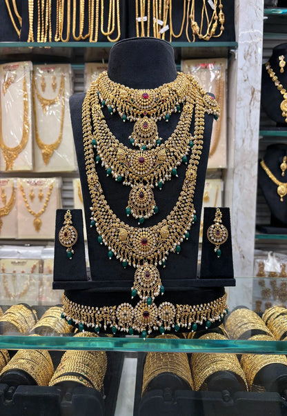 Green Beats 3 Step Bridal Set