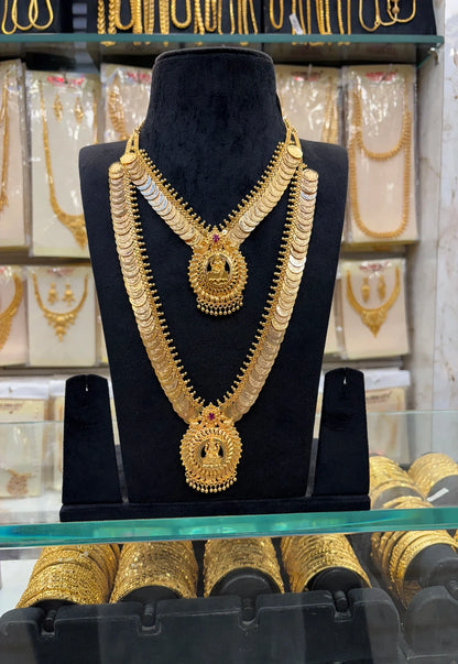 Lakshmi  Dollar Kasimala Combo Set Guarantee Polish