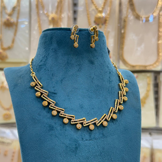 Ishika Antique Diamond Set