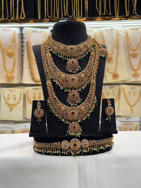Green Beats 3 Step Bridal Set