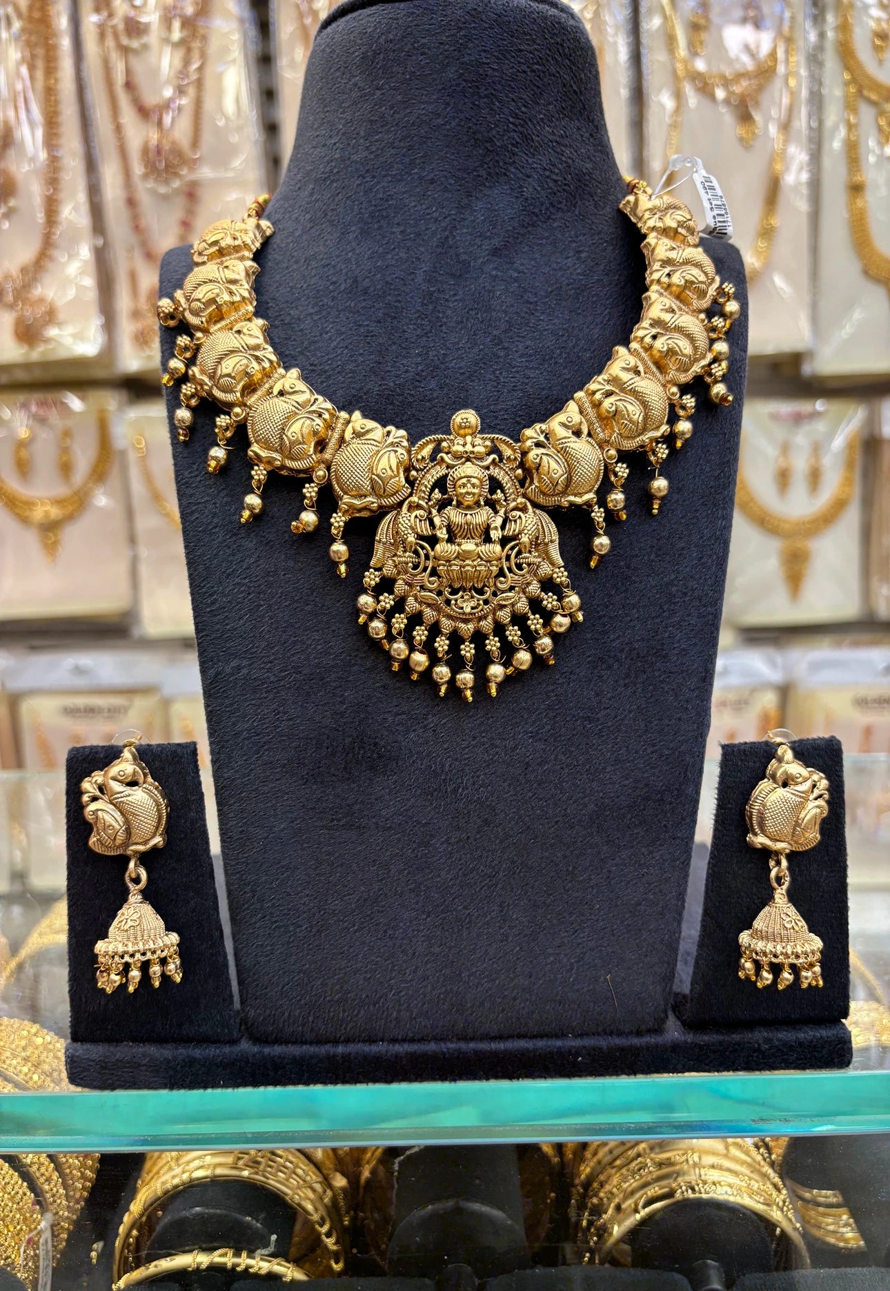 Nagas Work Gold Work Necklace