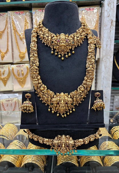 Antique Nice Gold Beats Bridal Set