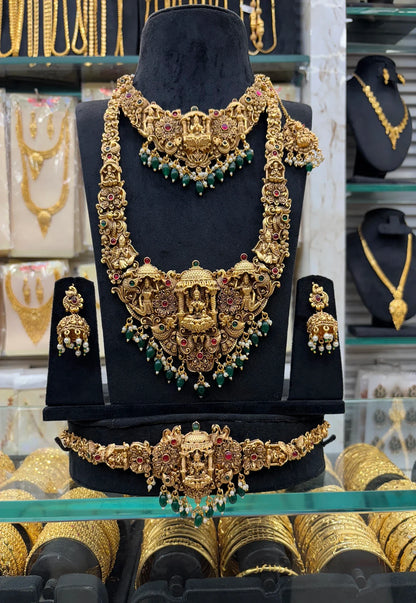 Antique Trending Design Bridal Set Green Beats