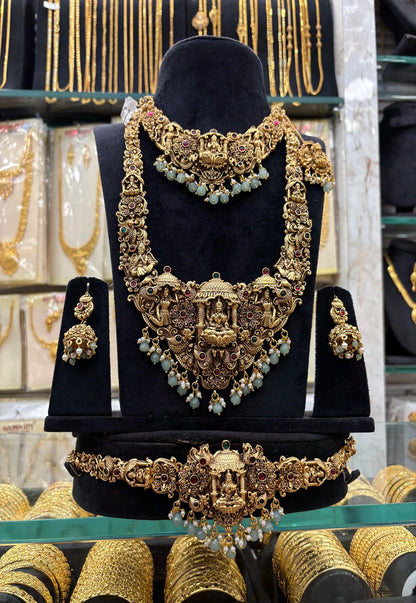 New Heavy Antique Work Bridal Set