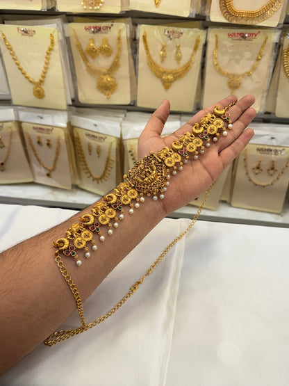 Traditional Coral Beats Hip Chain