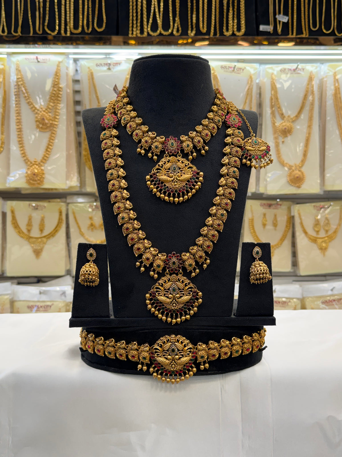 Antique Kerala Design Bridal Set