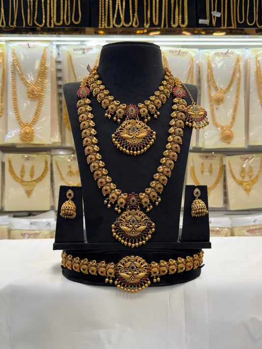 Antique Kerala Design Bridal Set