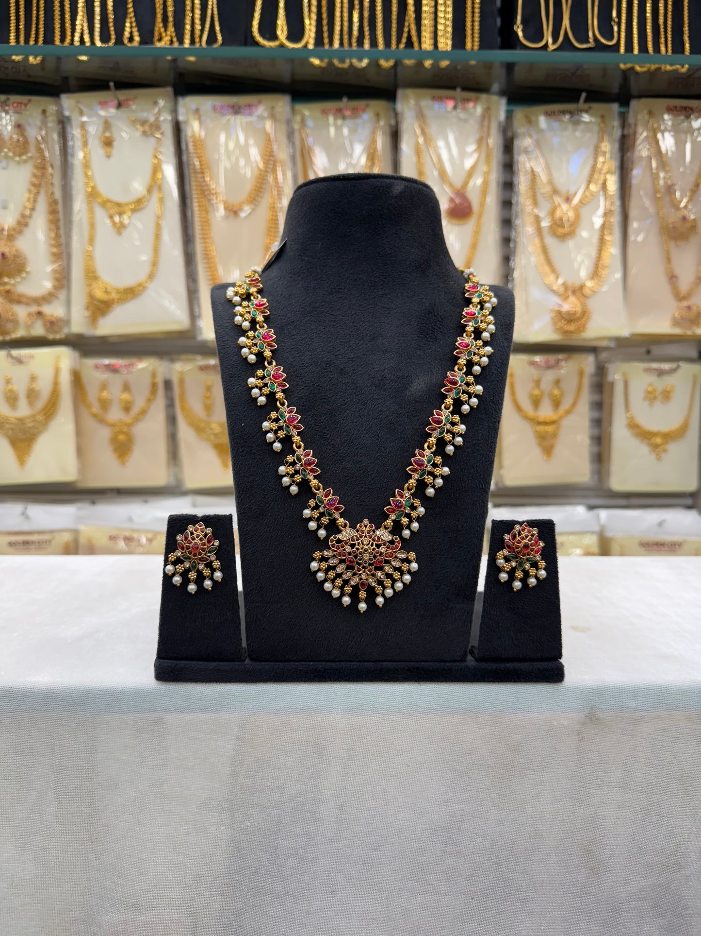 Lotus Design Necklace