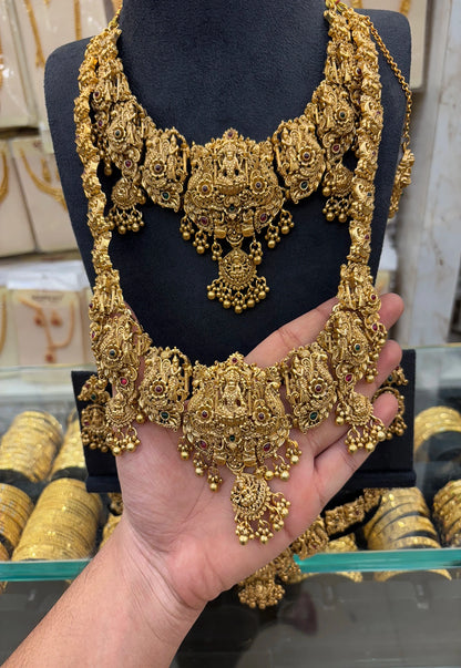 Antique Work 3D Design Bridal Set