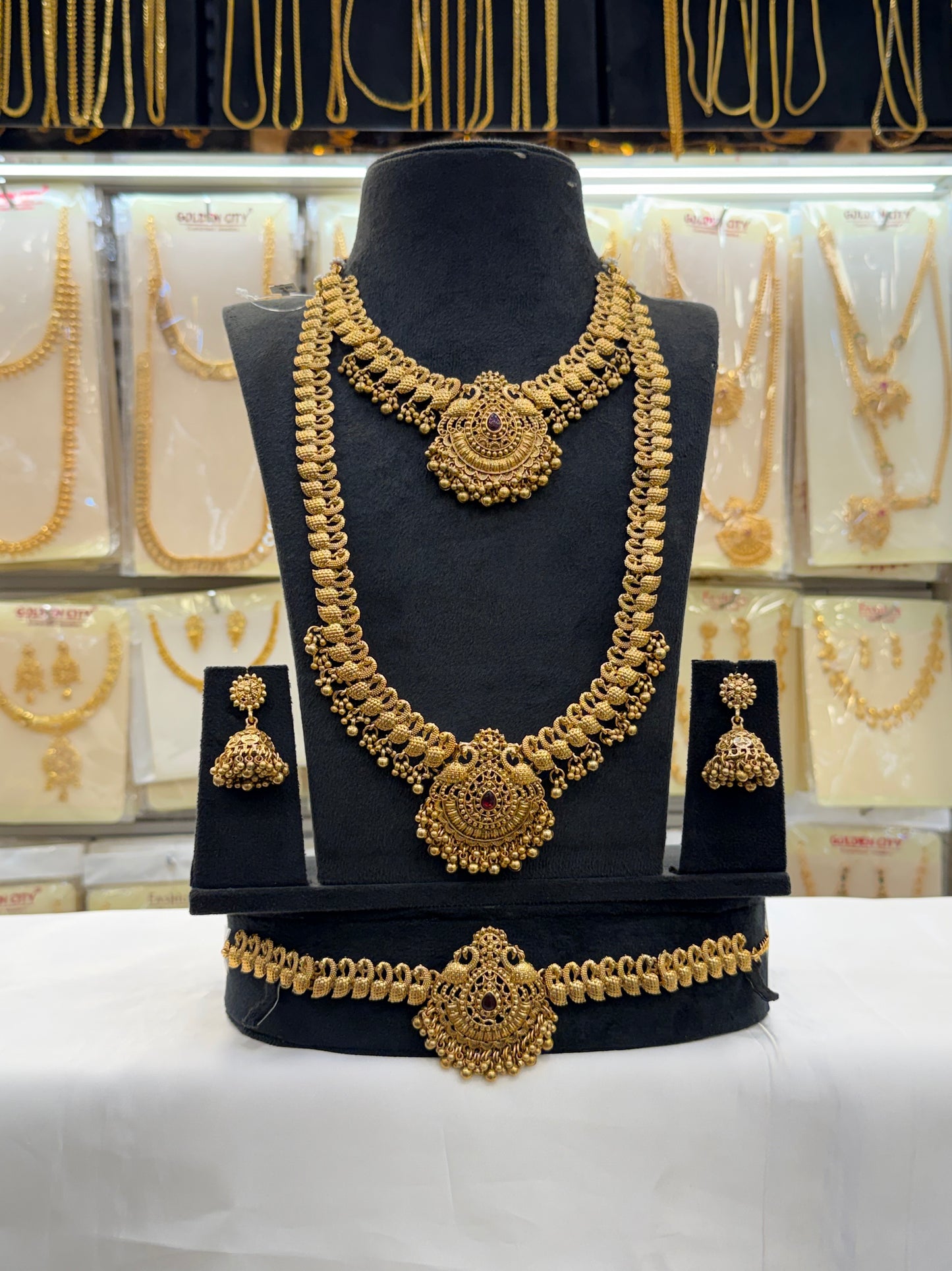 Aadi Sale! Antique Kerala Bridal Set