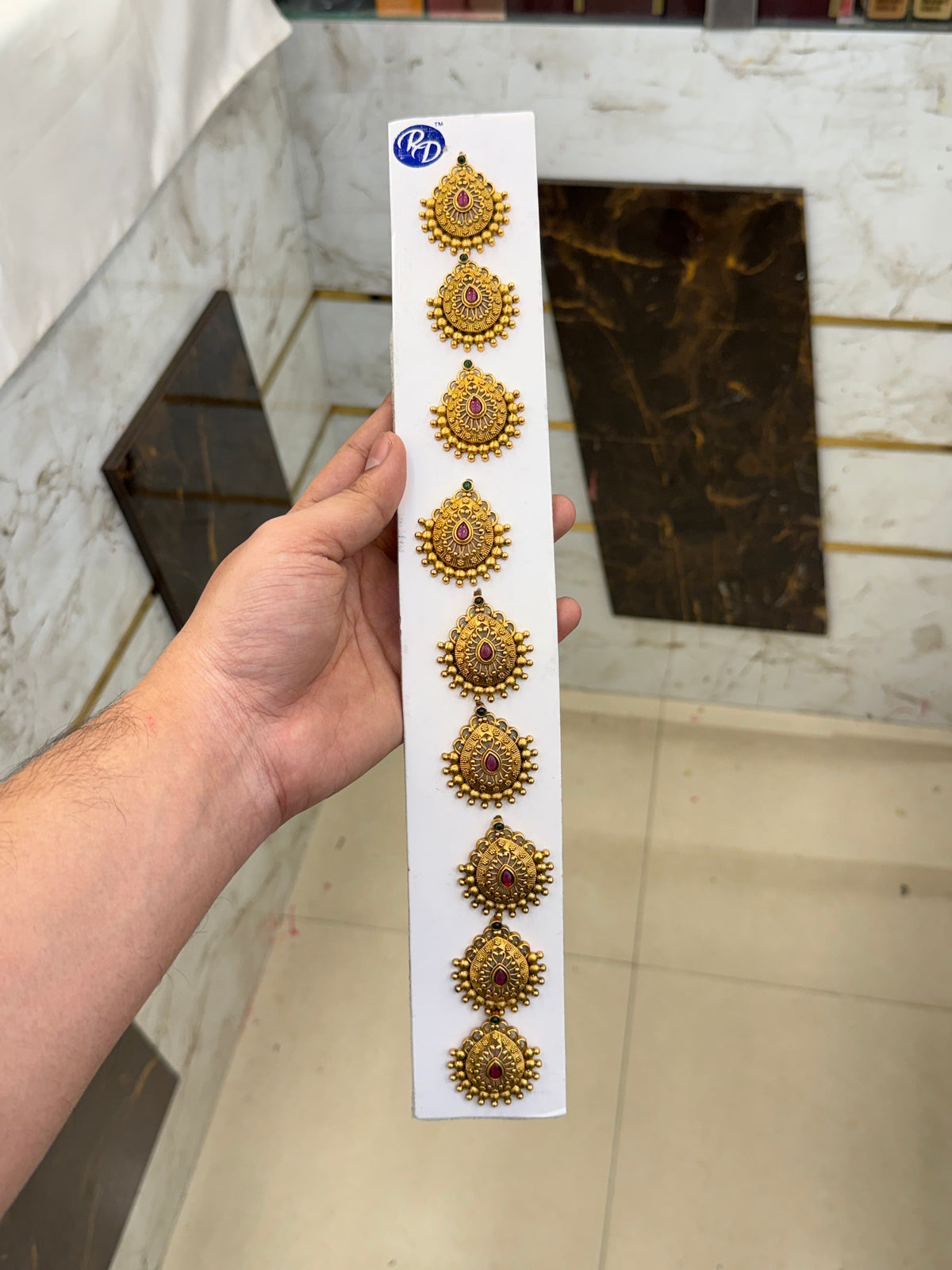 Antique Floral Jada Billa