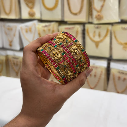 Temple Lakshmi Bridal Bangles
