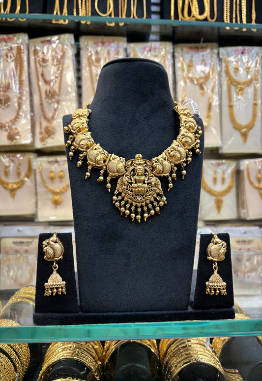 Nagas Work Gold Work Necklace