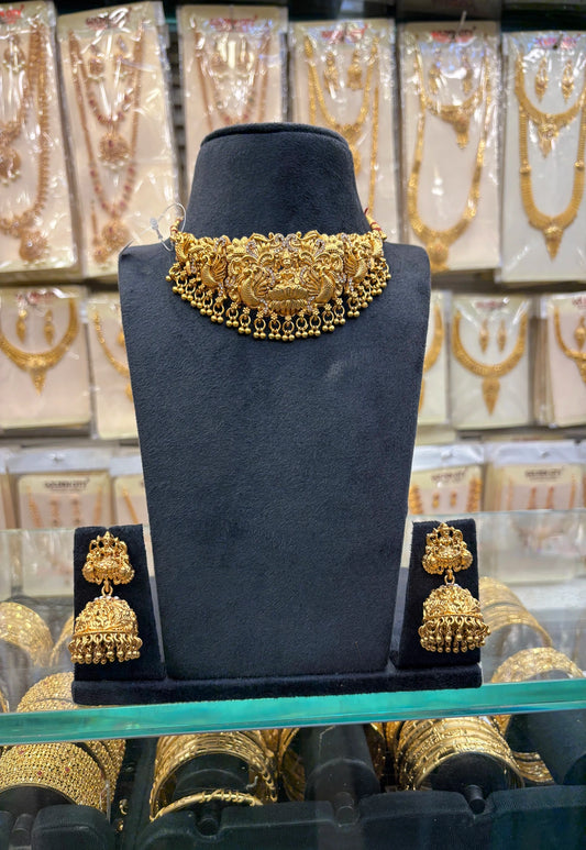 Antique Gold Choker Set