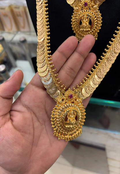 Lakshmi  Dollar Kasimala Combo Set Guarantee Polish