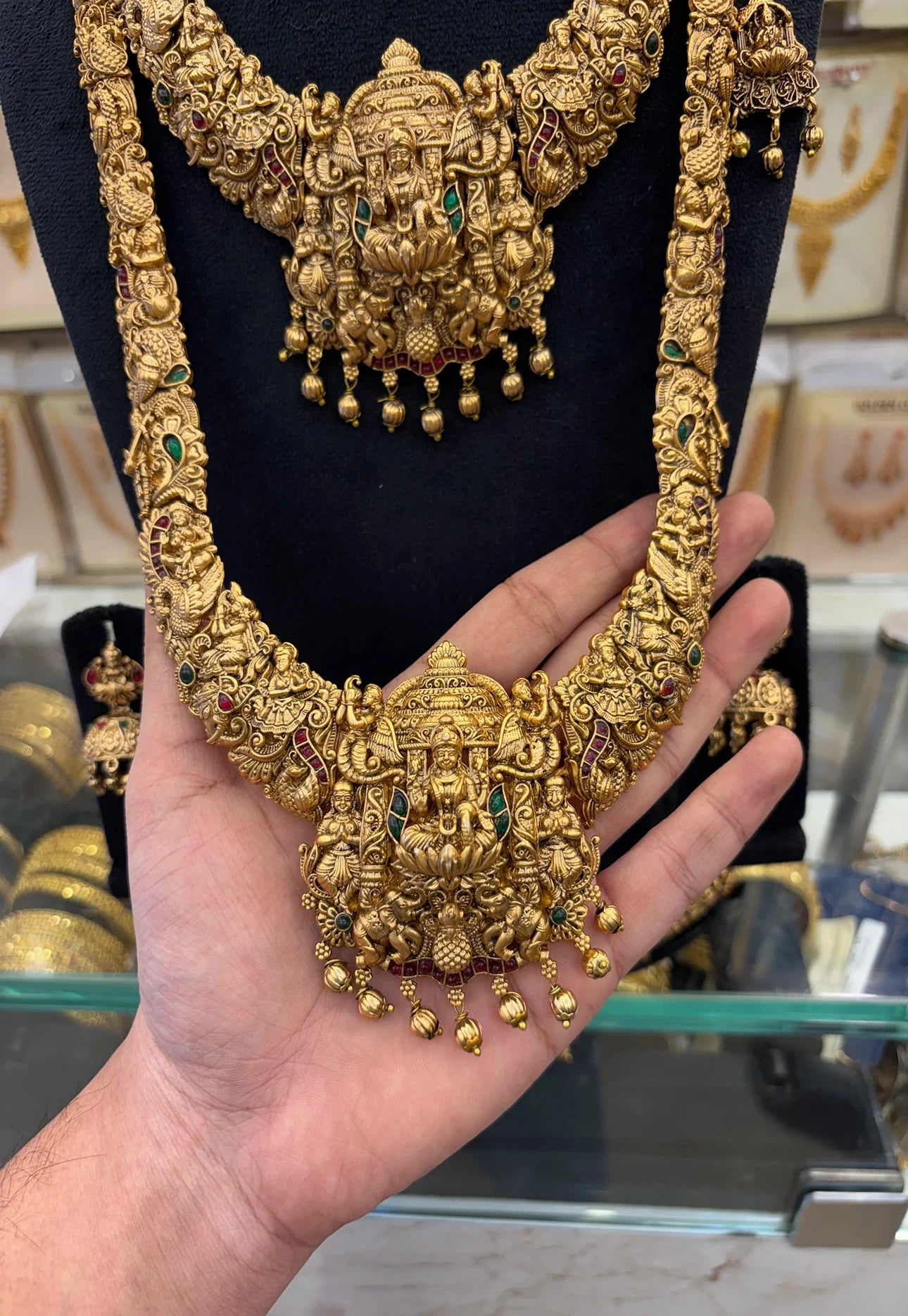 Premium antique work Bridal Set