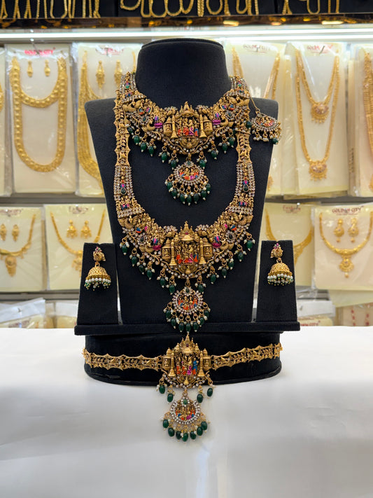 Maharani Enamel Bridal Set