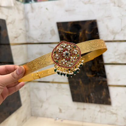 Kundan Stone Hipbelt