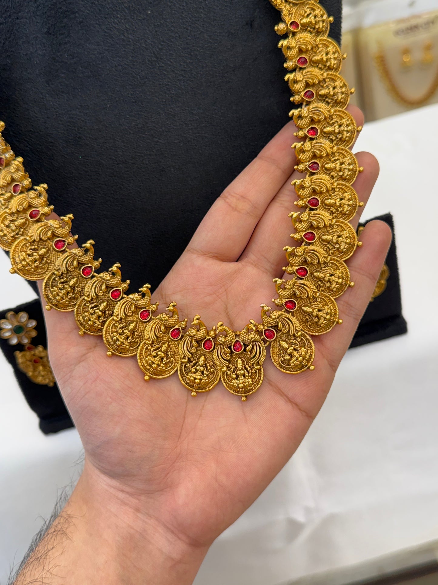 Traditional Antique Kasimalai Haram