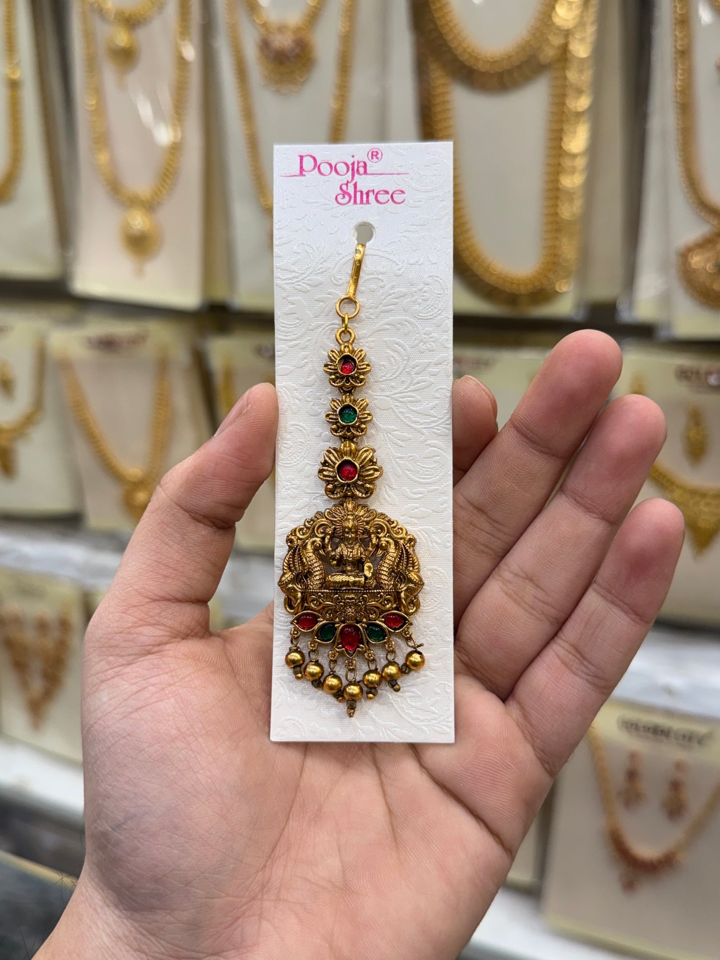 Antique Temp Stone Tikka