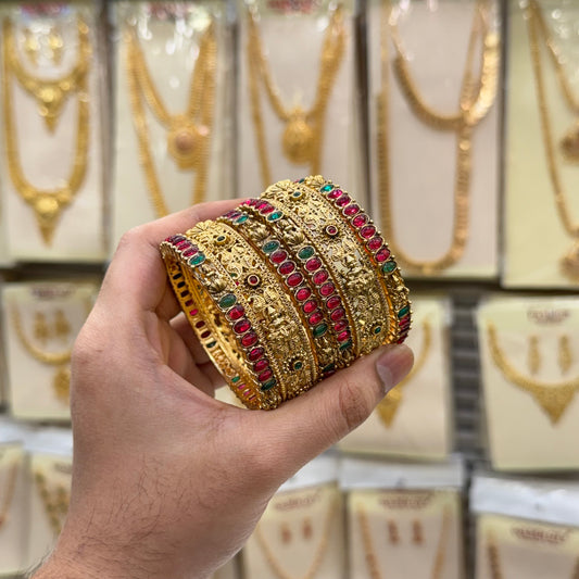 Temple Lakshmi Bridal Bangles