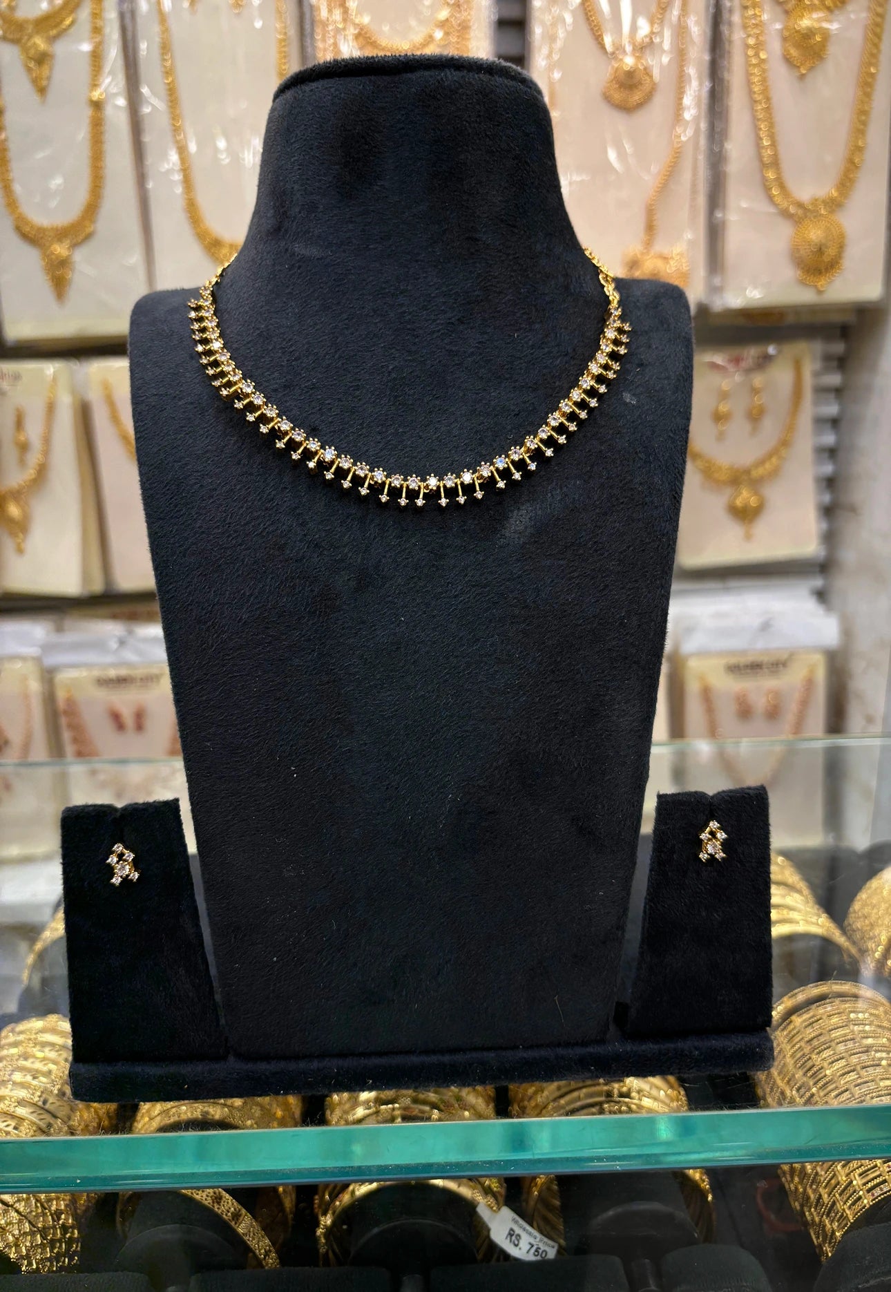 A.D Stone Necklace