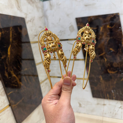 Antique Venky Pair Gold Beats