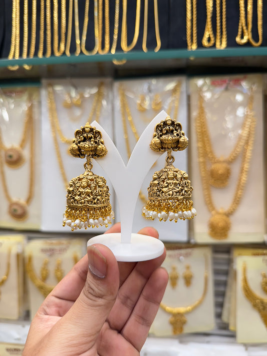 Temple Lakshmi Jumki