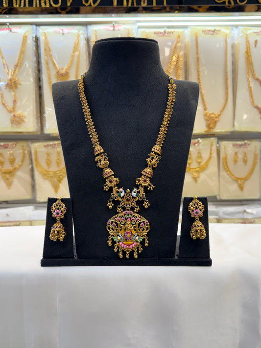 Krishna Enamel Design simple Haram