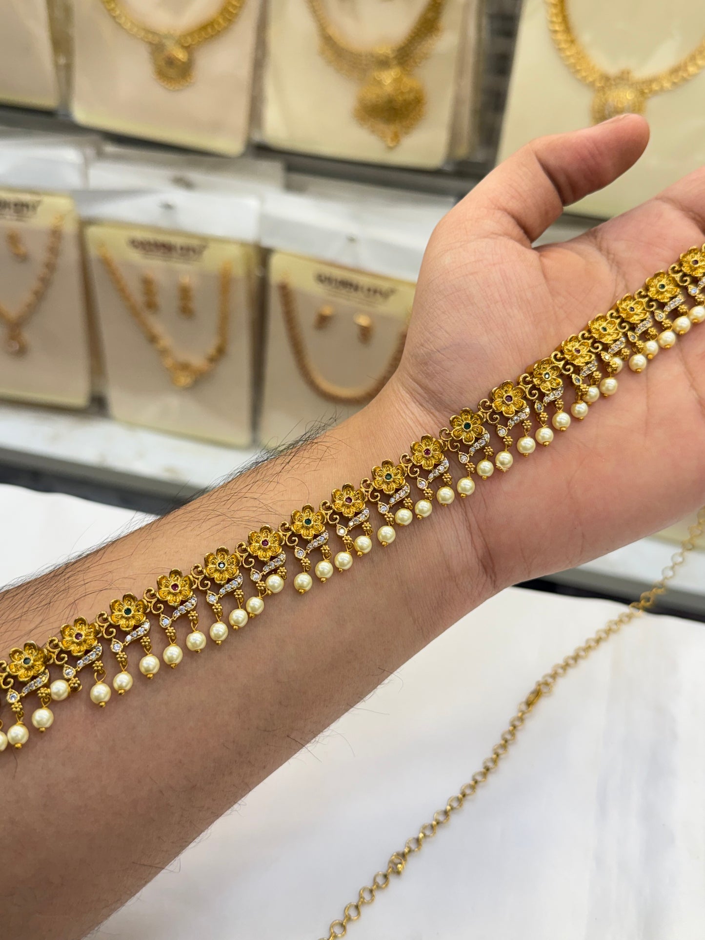 Elegant Sparkle Hip Chain