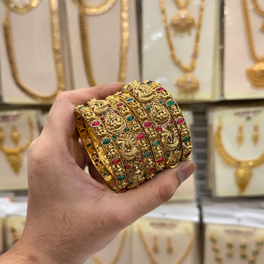 Swarnam Classic Antique Bangles