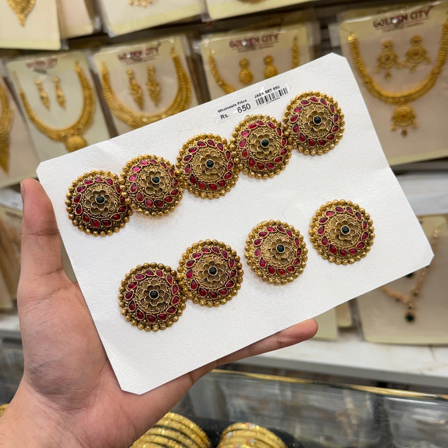 Temp Stone Jada Bila 9 Pcs Set