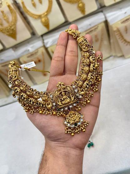 Antique Stone Work  Necklace