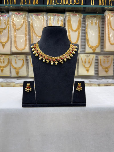 Coral Glow Necklace
