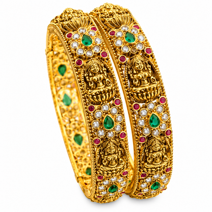 Antique Heritage Stone Bangle
