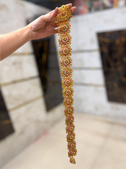 Antique Temp Stone Work Long Jada