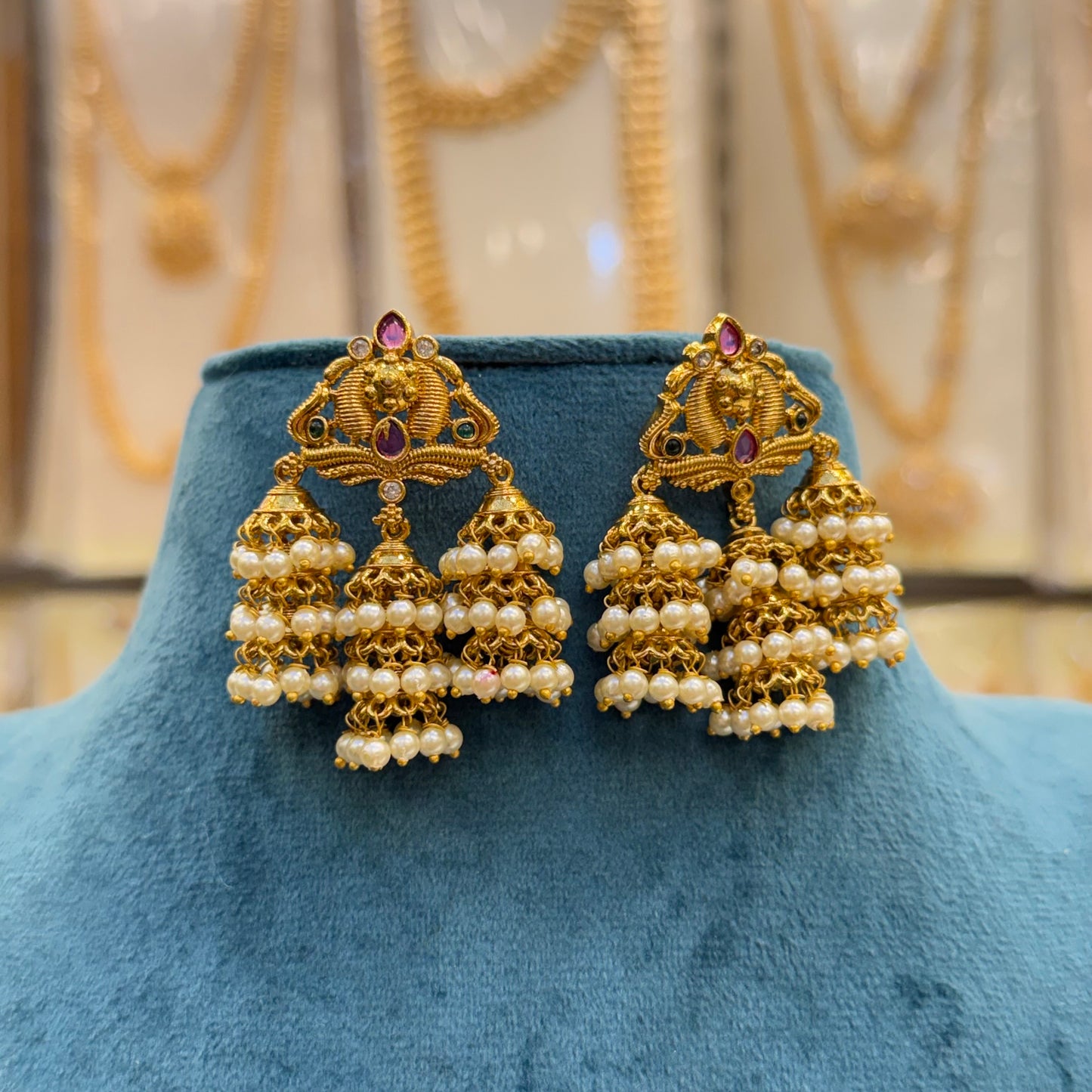 Antique Charm Jhumki