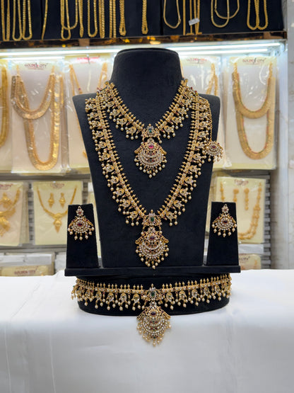 Gutta Pusalu Bridal Set