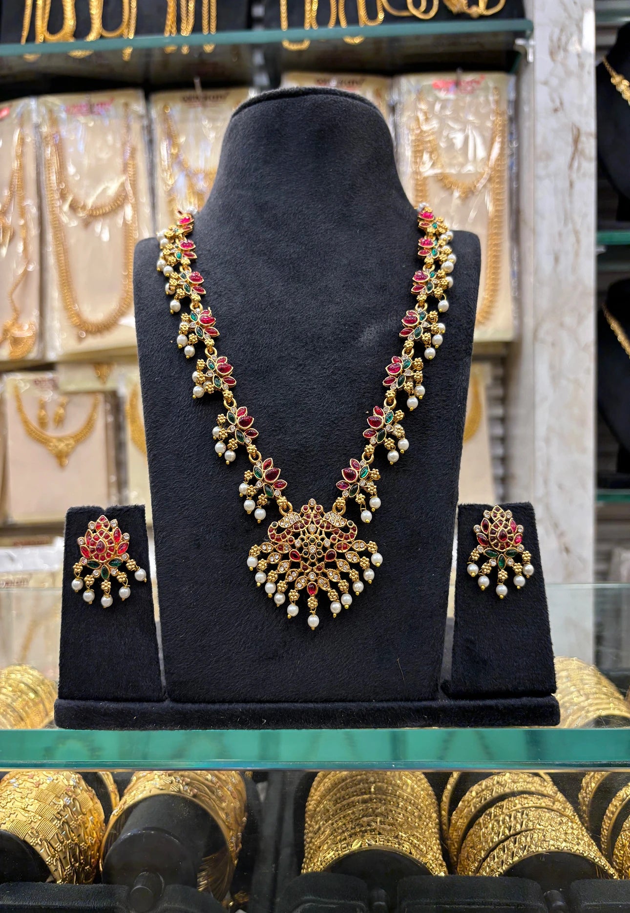 Lotus Design Necklace